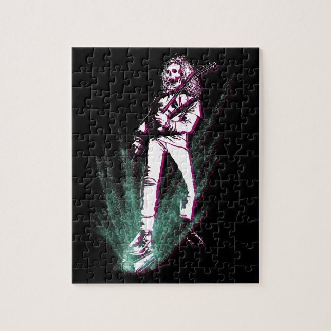 Puzzle Lecteur de guitare en métal lourd (Vertical)