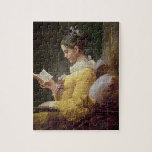Puzzle Lecture de jeune fille, c.1776