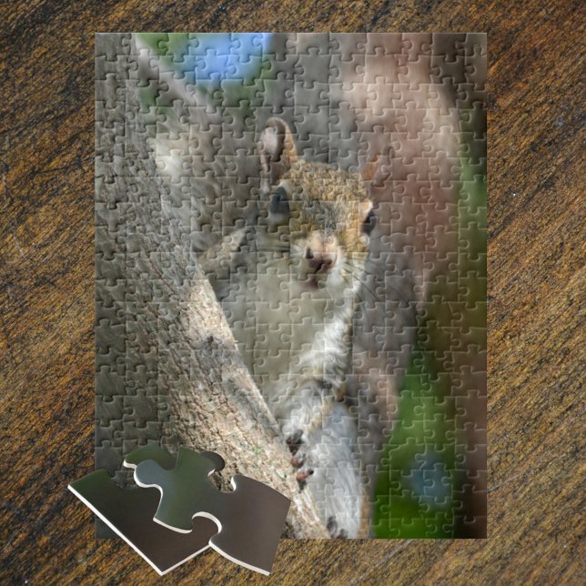 Puzzle L'écureuil dans un arbre Photographie de la faune (Créateur téléchargé)