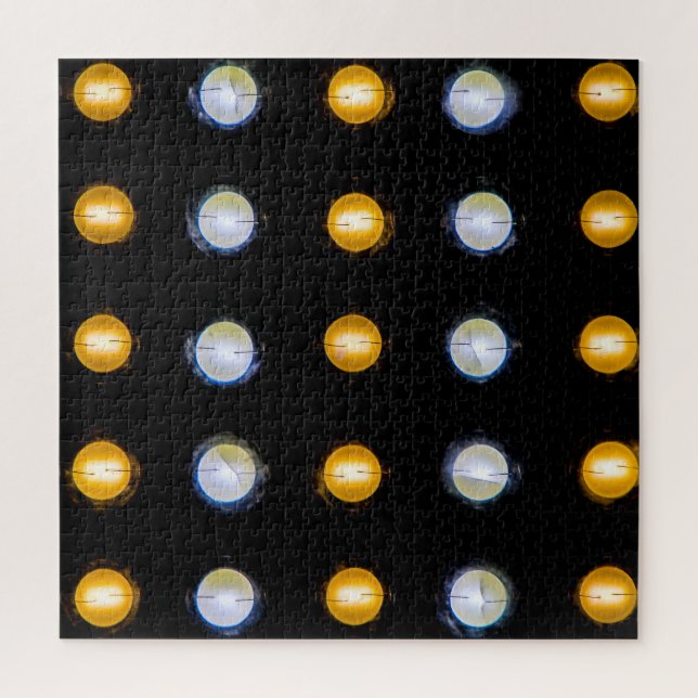 Puzzle LED, fermer l'arrière - plan abstrait. (Vertical)