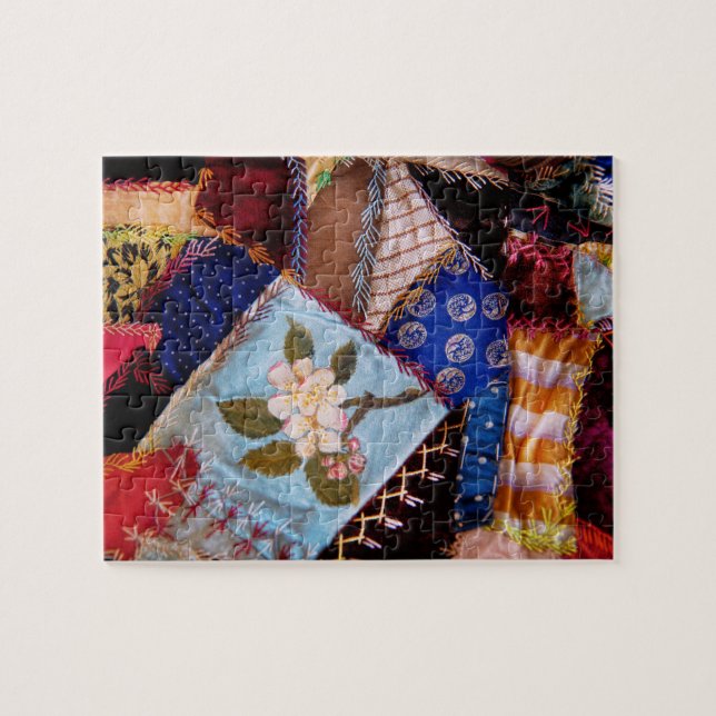 Puzzle L'édredon - patchwork - de la grand-maman de (Horizontal)