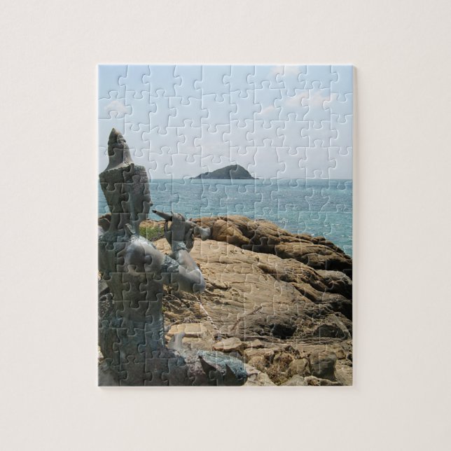 Puzzle Légende de Sudsakorn ... Sattahip, Thaïlande (Vertical)