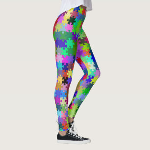  Puzzle Leggings