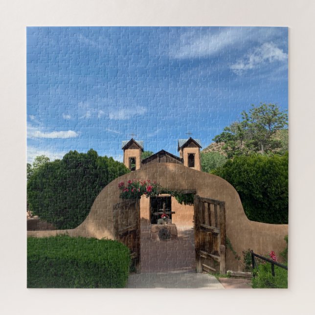 Puzzle L'église Santuario de Chimayo photographie catholi (Vertical)