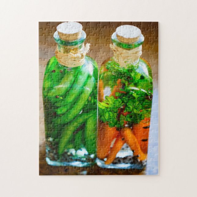 Puzzle Légumes conservés (Vertical)