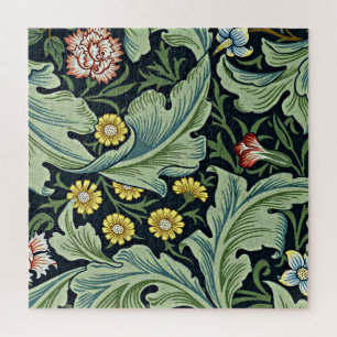 Puzzle Leicester, motif populaire de William Morris,