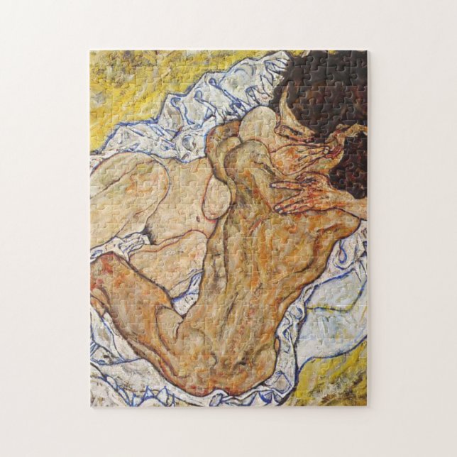 Puzzle L'Embrace Egon Schiele (Vertical)
