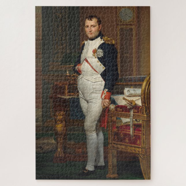 Puzzle L'empereur Napoléon dans son étude aux Tuileries (Vertical)