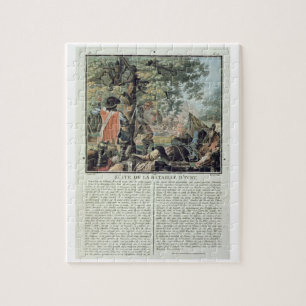 Puzzle Lendemain de la bataille d'Ivry (1590), b gravé