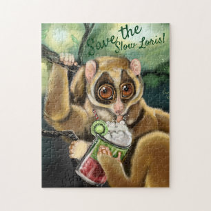 Puzzle Lente Loris Smoothie