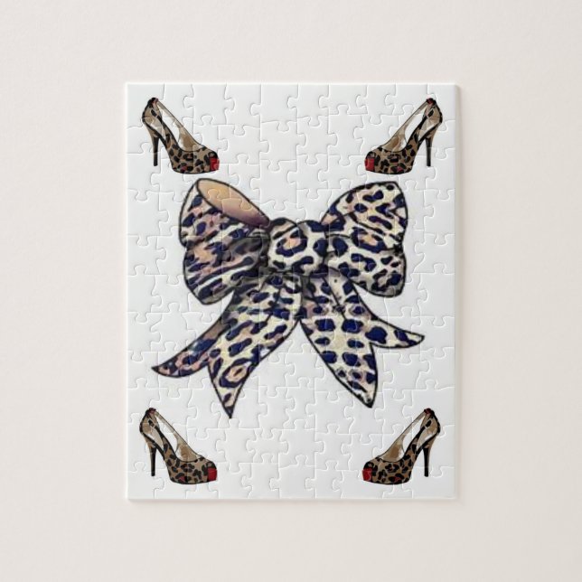 Puzzle Leopard (Vertical)