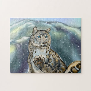 Puzzle Leopard des neiges~puzzle