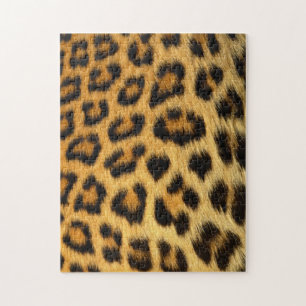 Puzzle Leopard Fur Print