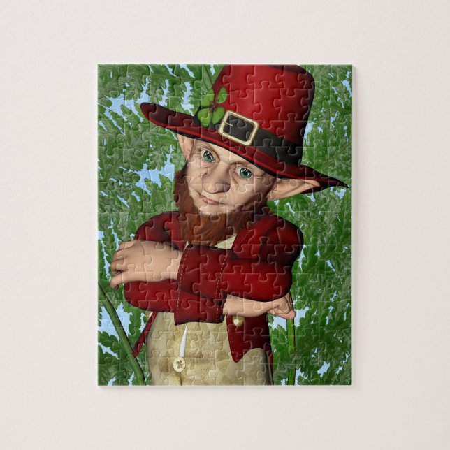 Puzzle Leprechaun (Vertical)