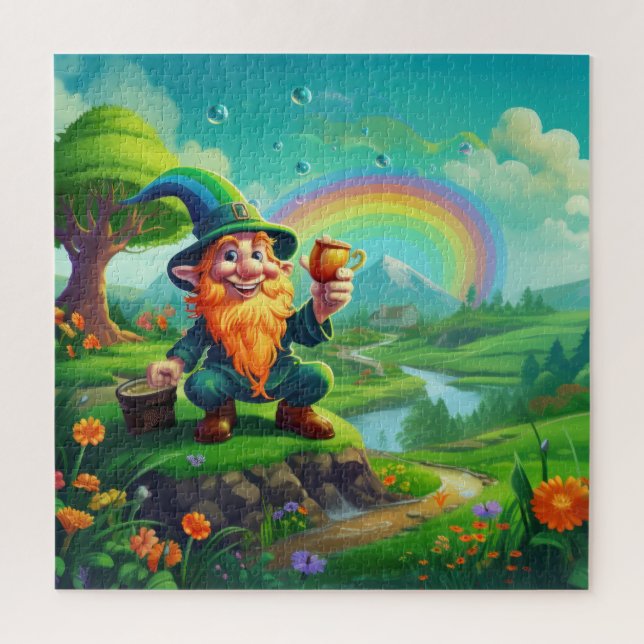 Puzzle Leprechaun (Vertical)