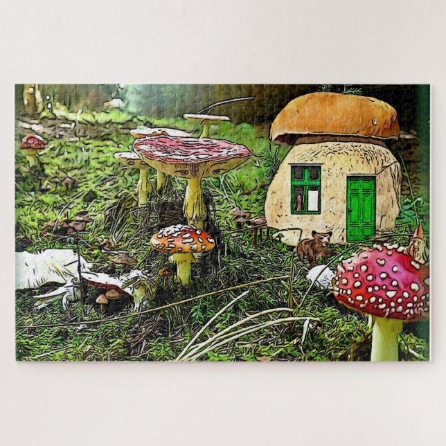 Puzzle Leprechauns où les petits vivent Irlande (Horizontal)