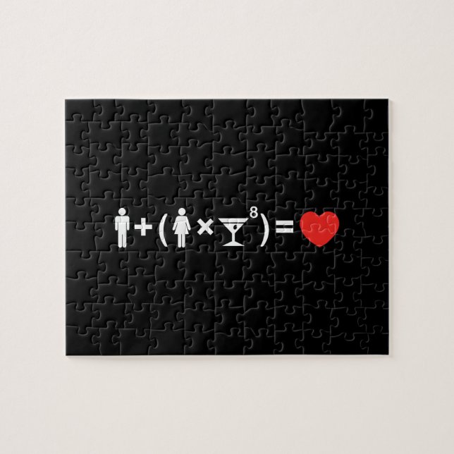 Puzzle L'équation d'amour pour les femmes (Horizontal)