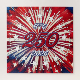 Puzzle Les 250 ans d'Amérique 1776-2026 Feux d'artifice R