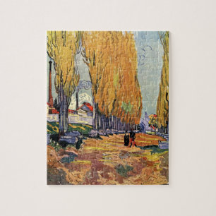 Puzzle Les Alyscamps (cimetière) par Vincent van Gogh