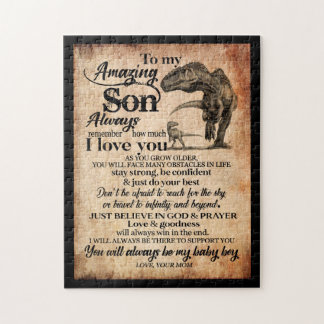 Puzzle Les Amoureux du Fils| À Mon Fils Extraordinaire So