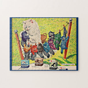 Puzzle Les années 1940 Carter’s Ink and mama cat and kitt