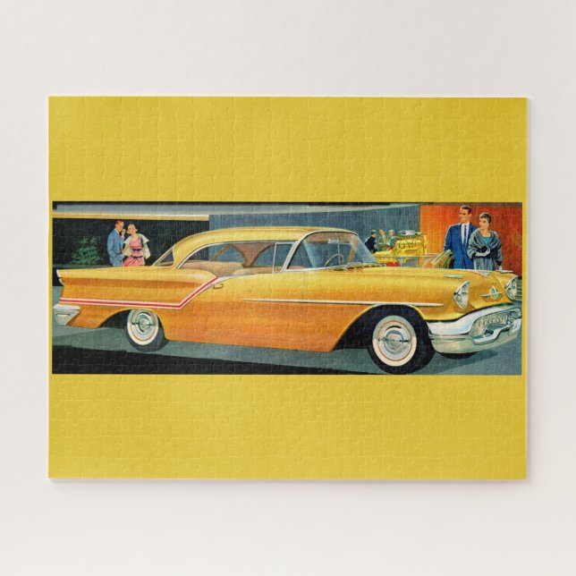 Puzzle les années 1950 Rocket d'or 88 Oldsmobile (Horizontal)
