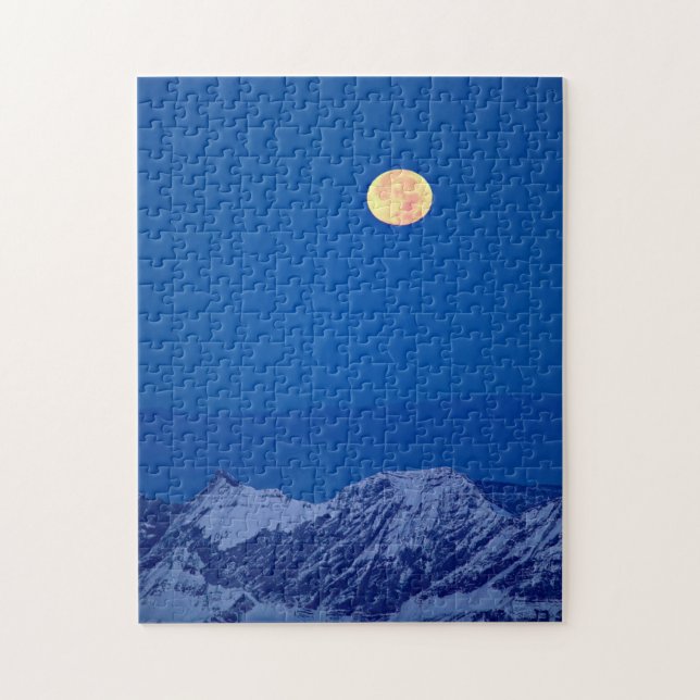 Puzzle Les Aravis | Mont Blanc (Vertical)