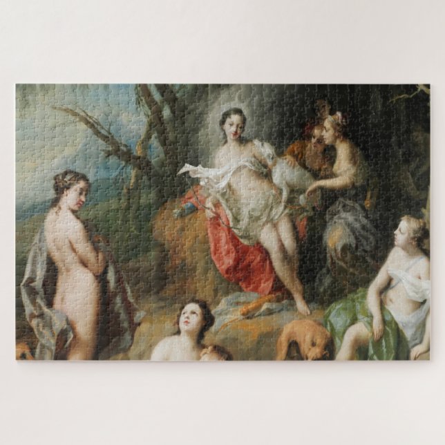 Puzzle Les Baignoires Vieux Maîtres Peinture (Horizontal)