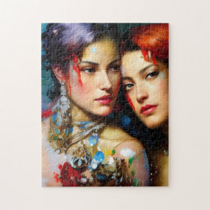 Puzzle Les Beaux Amateurs Peinture Colorée