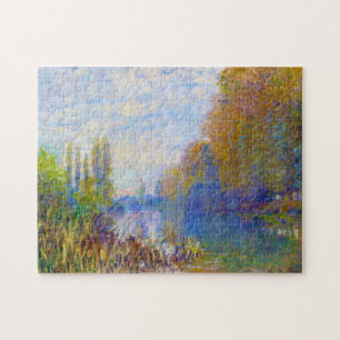 Puzzle Les bords de Seine en automne Claude Monet art