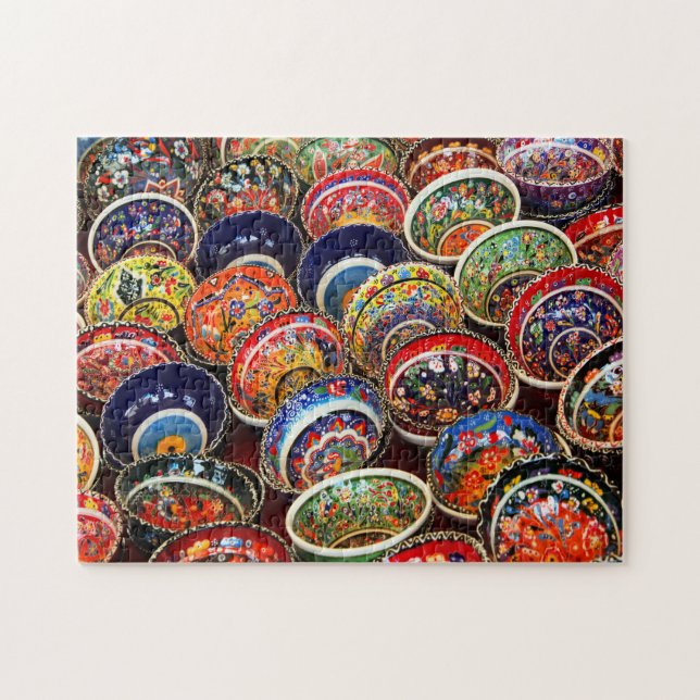 Puzzle Les Bowles Traditionnelles Turques (Horizontal)