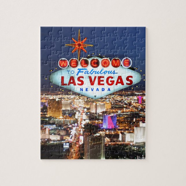 Puzzle Les cadeaux Las Vegas (Vertical)