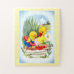 Puzzle Les canards vont nager