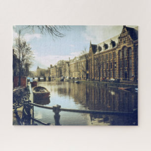 Puzzle Les canaux d'Amsterdam urbaine