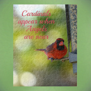 Puzzle Les cardinaux apparaissent quand les anges sont pr