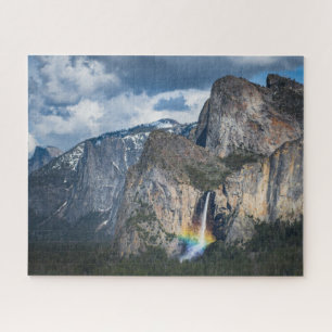 Puzzle Les cascades   Bride Veil Falls Yosemite Californi