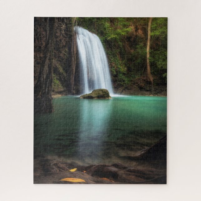 Puzzle Les cascades | Cascade d'Erawan, Thaïlande (Vertical)