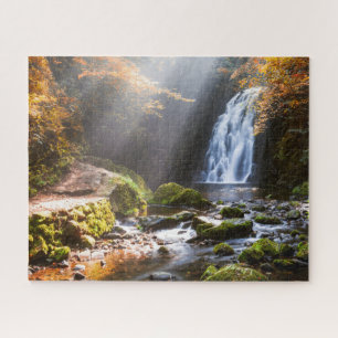 Puzzle Les cascades Gleno, Irlande du Nord