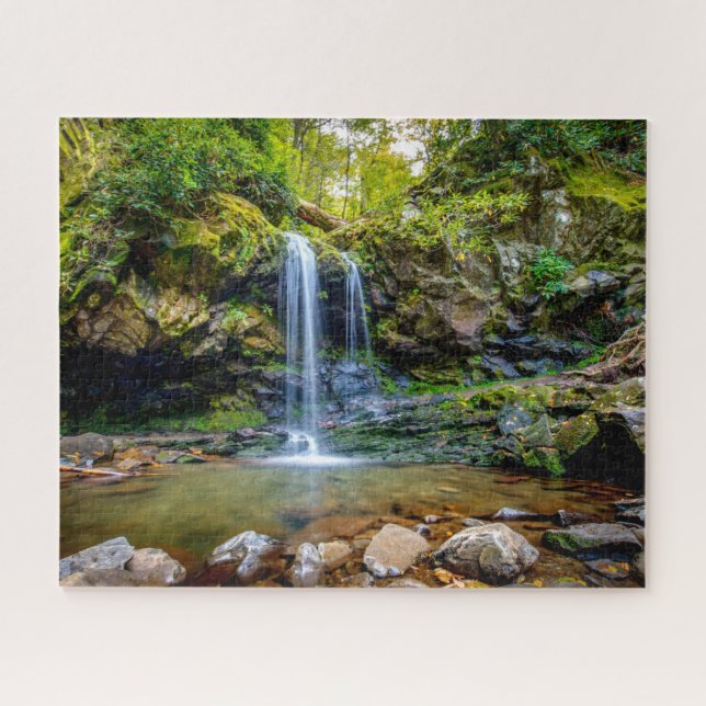Puzzle Les cascades | Parc national de Smokey Mountain (Horizontal)