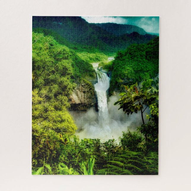 Puzzle Les cascades | San Rafael Falls, Equateur (Vertical)
