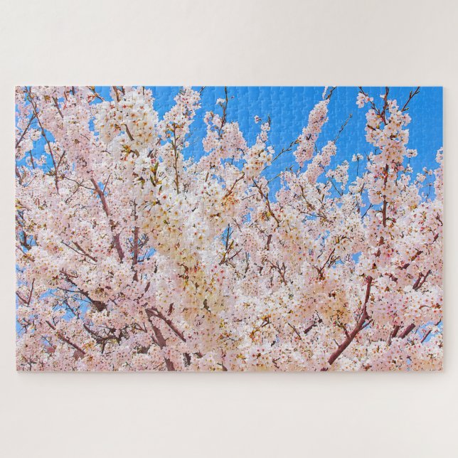 Puzzle Les cerisiers en fleurs (Horizontal)