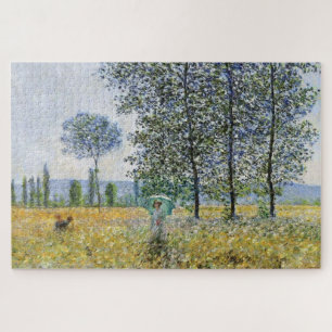 Puzzle Les champs de Claude Monet au printemps