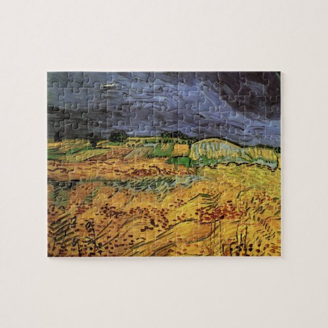 Puzzle Les champs par Vincent van Gogh (Horizontal)