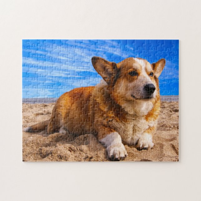 Puzzle Les Chiens De Galles Corgi Dogs Jigsaws. (Horizontal)