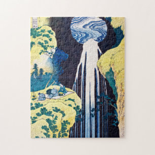 Puzzle Les chutes d'Amida par Katsushika Hokusai