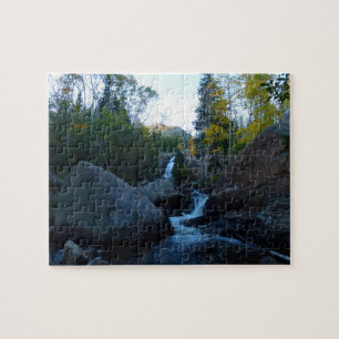 Puzzle Les chutes de l'Alberta au lever du soleil dans le