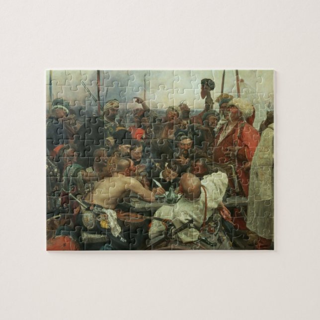 Puzzle Les Cosaques de Zaporozhye écrivant une lettre (Horizontal)