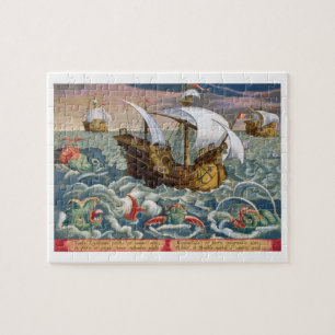 Puzzle Les créatures de mer de chasse, plaquent 84 de