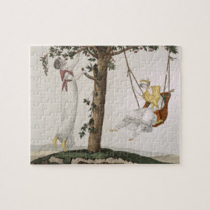 Puzzle Les dames parisiennes chez Montmorency, plaquent