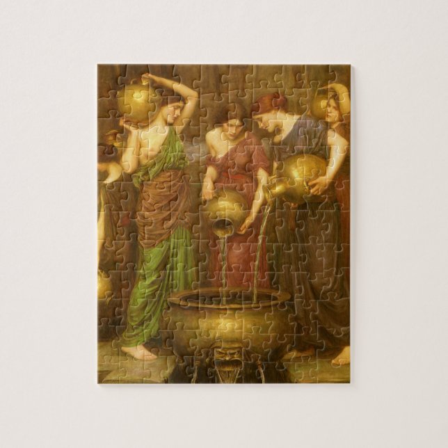 Puzzle Les Danaïdes par John William Waterhouse (Vertical)